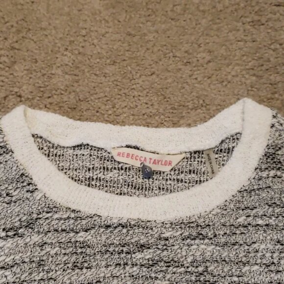 🎉 Rebecca Taylor sparkle knit Top 🎉 - Picture 2 of 4